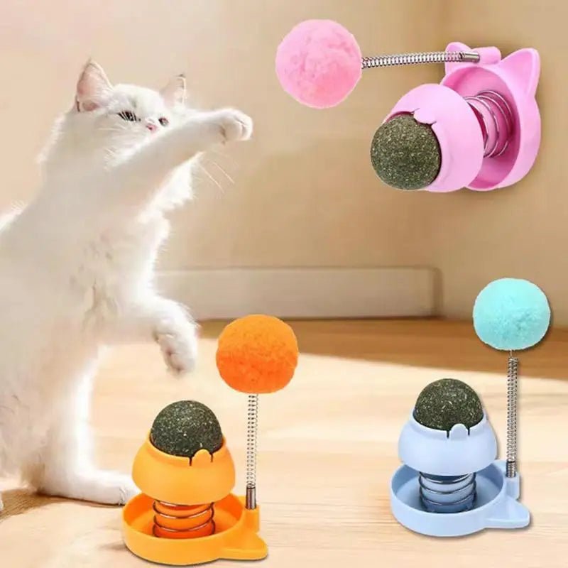 Boule en Herbe de Cataire pour Chat - CatClochette™ - CatClochette
